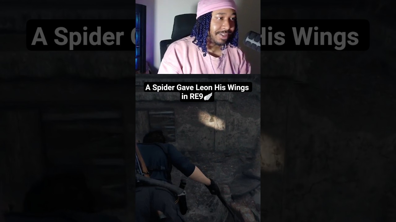 The Spider wanted us out 🤣 #residentevil #residentevilrequiem #gaming #twitch #stream #streamer