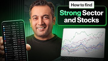 How to Find Strong Sectors and Strong Stocks? | Full Process Explained | Vijay Thakkar