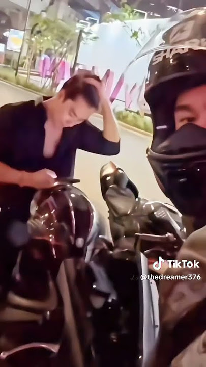 two hot friends on bikes #ohmpawat #kidnaptheseries #pavelphoom #pitbabetheseries