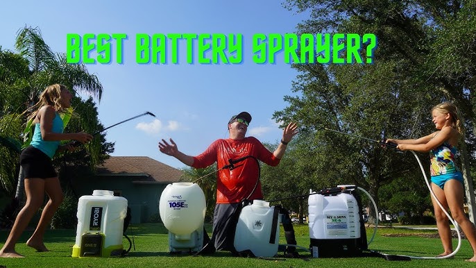 BLACK+DECKER Battery Powered 4 Gallon Backpack Sprayer Review, No more need  to manually pump 