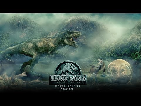 Photoshop Tutorial | Jurassic World Movie Poster Design Photo manipulation In Photoshop cs- Part Photoshop Tutorial | Jurassic World Movie Poster Design Photo manipulation In Photoshop cs- Part