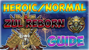 [BFA] ZUL REBORN | Heroic/Normal Uldir Raid Guide Ranged PoV || Elemental Shaman