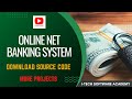 Online Banking System Project in ASP.Net | Free Source Code | Bootstrap | HTML5 | CSS3