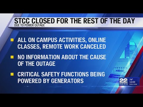 STCC closed as power outage disrupts campus operations