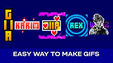 How to create 2D Gifs on xat.com