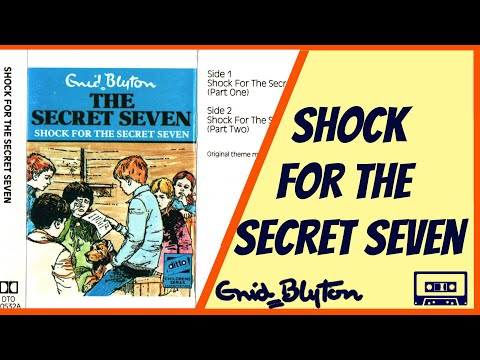 Shock for the Secret Seven Enid Blyton Audiobook reading abridged 1986 (Tape DTO 10532)