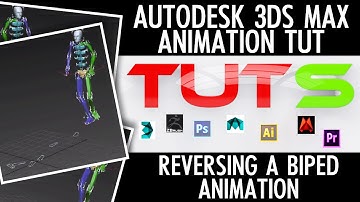 Autodesk 3ds Max Animation Tutorial | Reversing a biped (character studio) animation