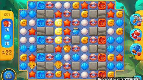 Level 1271 Fishdom (hard)