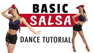 Basic Salsa Step - Suzie Q Latin Dance Tutorial | Footwork Friday (Ep 37)