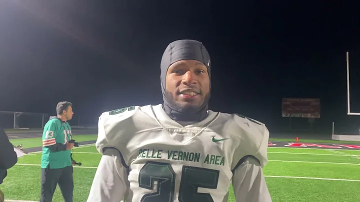 Quinton Martin Belle Vernon ATH PIAA semifinal win...
