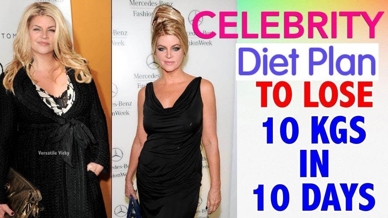 How To Lose Weight Fast 10kg In 10 Days Celebrity Actress Diet Plan
