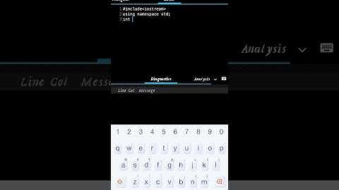 An android app where you can run c++ programs |c++ compiler app |android| #cpp #shorts