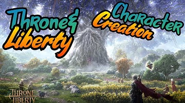 Throne & Liberty NEW MMO - Intro + Male/Female Presets and Character Creation Options!