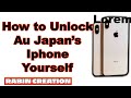 iPhone japan factory Unlock service AU KDDI|| Nepali in Japan