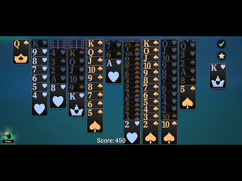 classic solitaire card game for Android and iOS - gameplay. - YouTube