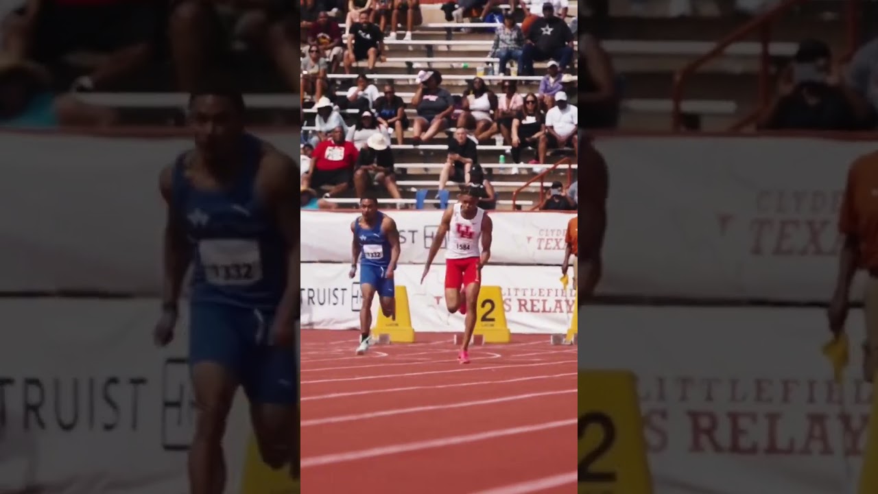 10.01s Men’s 100m Invitational Texas Relays Final