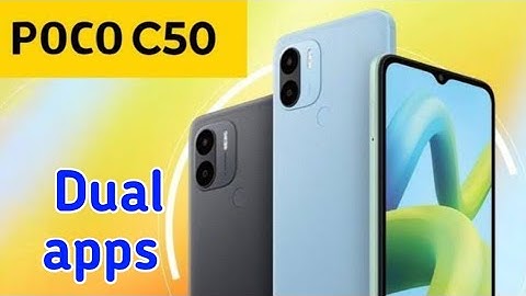 How To Enable Dual App In Poco C50, Create Dual App In Poco C50, How To Enable Clone App In
