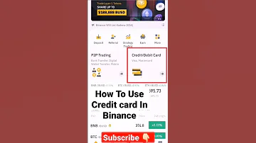 How To Use Credit card In Binance How to Buy USDT With Credit Card #binance  #binancecreditcard