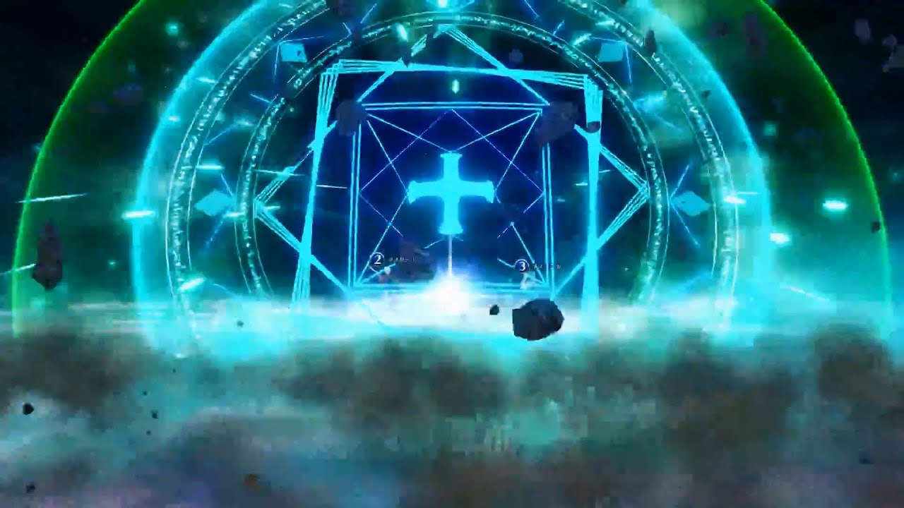 FGO Shielder Mashu Kyrielight Arcade Version Noble Phantasm Animation Stage 1st First Ascension NP