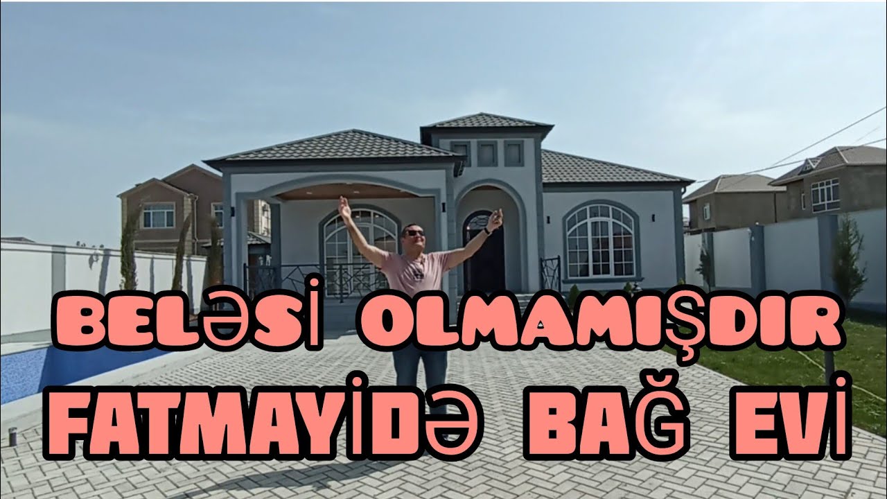 😍İLK DƏFƏ FATMAYİ DA MODERN EV SATIŞA ÇIXDI TOSKANA STİLİ 250.000 AZN✅
