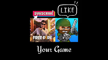 Freefire Vs Mini Militia Shorts Freefire Viral Minimilitia 