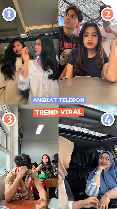 Hallo? Siapa Nih!📞 Trend Angkat Telepon Lagi Viral di TikTok! #dancetiktok
