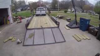 Lawn Care Trailer Floor Replacement