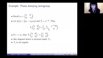 Haojian Li "Matrix-valued logarithmic Sobolev inequalities"