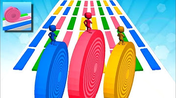 Layers Roll Games All Levels Walkthrough Android IOS, New Stick Run Games Gameplay Max Level