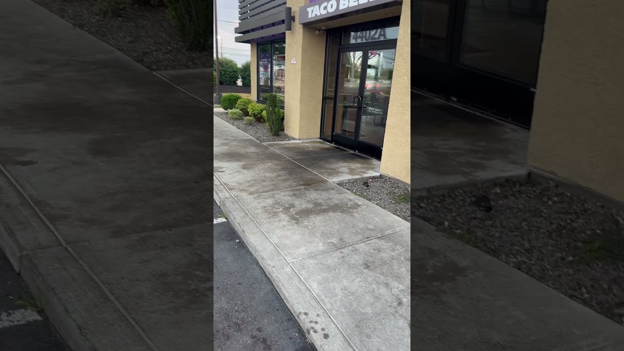 Cleaning Grease Taco Bell Pressurewashing Powerwashing Surfacecleaning Howto