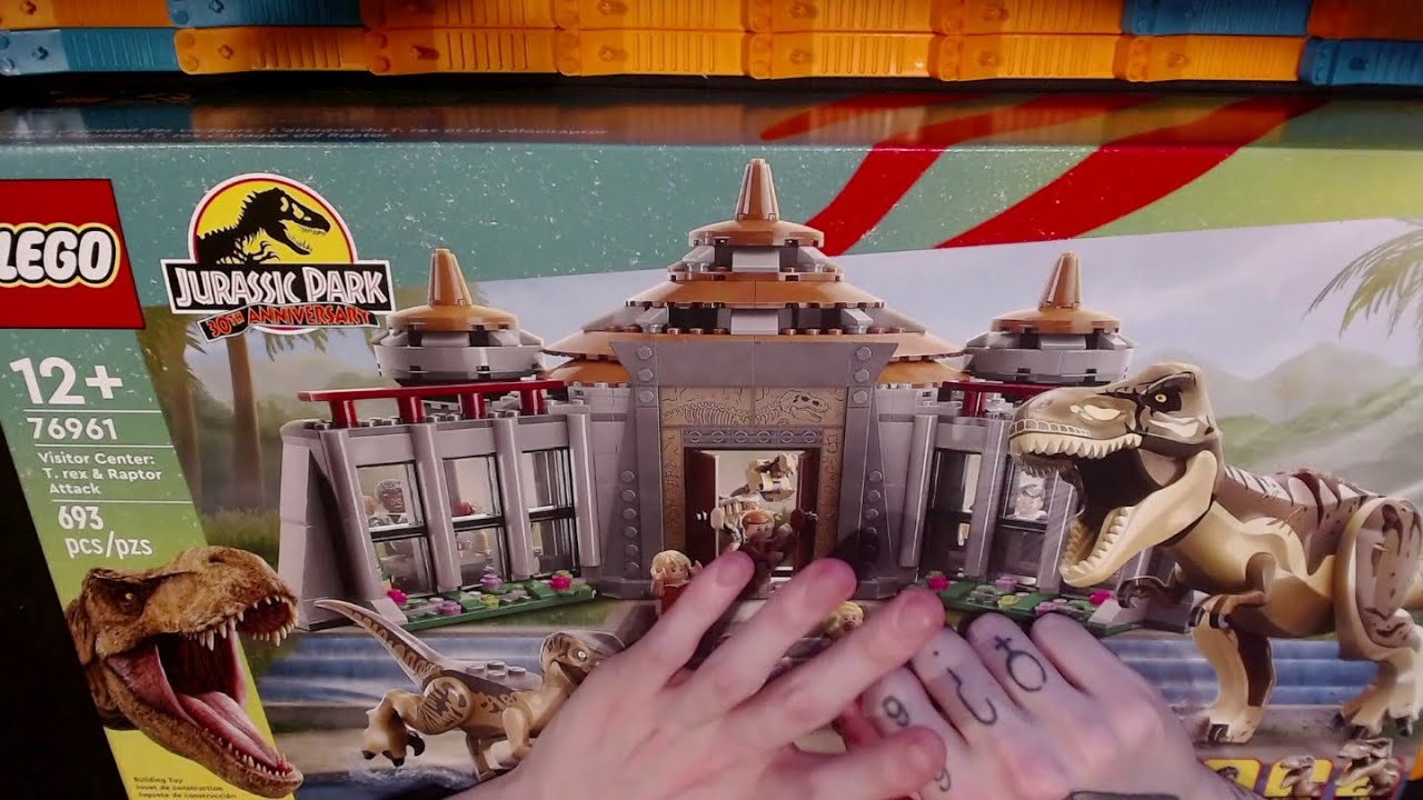 Park Visitor Center Juguetes De Jurassic World En Lego Visitor