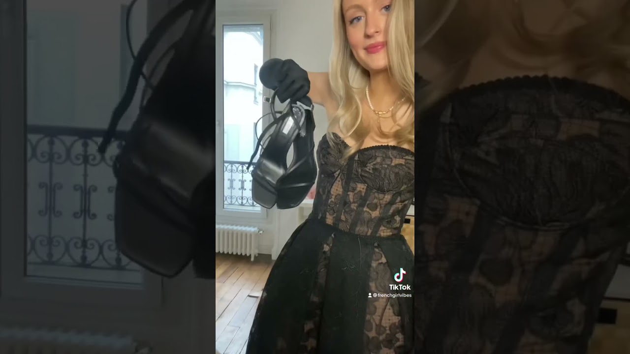 Outfit idea for a night at the Opera in Paris 