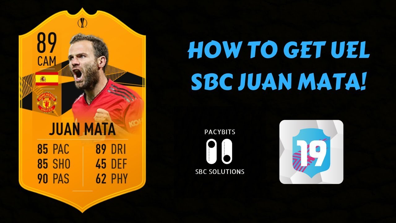 HOW TO GET UEL SBC JUAN MATA!- FUT 19 Pack Opener & Draft