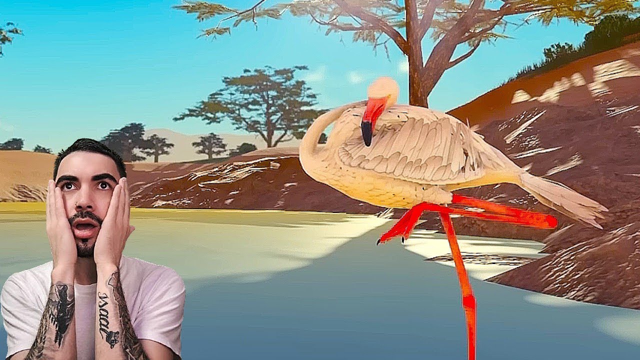 Finalmente CHEGOU! Flamingo no Savannah Life ROBLOX