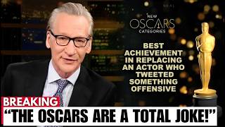 Bill Maher Hilariously DESTROYS The Oscars While Caving to Woke on Live TV