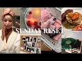 Sunday reset  hairskin care everything shower diy candle prepping for the week  more