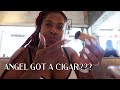 Angels got a cigar   2024 vlog  that chick angel tv