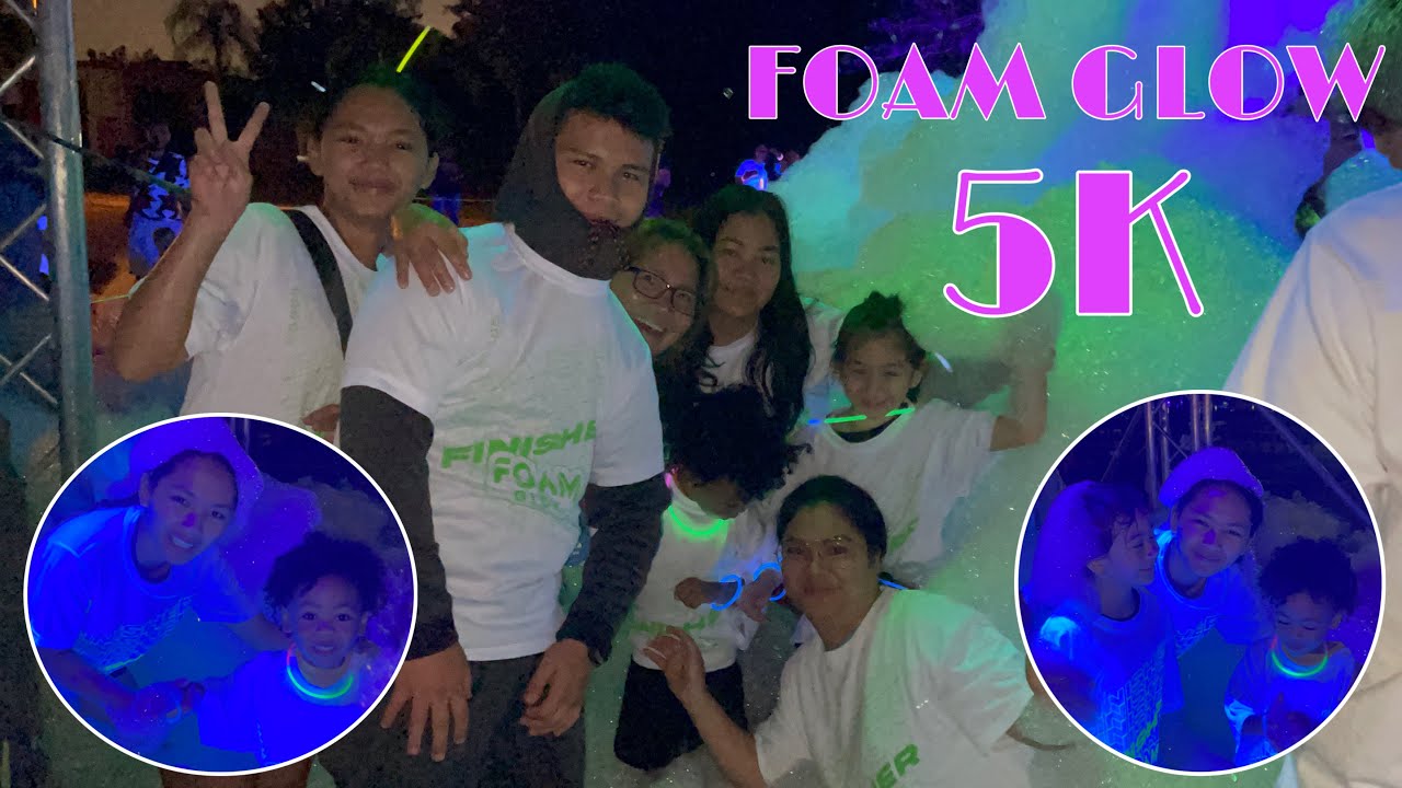 TARA NA SA FOAM GLOW 5K | CANDIE SAPP - YouTube