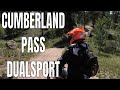 Cumberland pass Colorado dual sport Adventure - Can KLX250 Adventure ride - A KLX250 ride &amp; Review