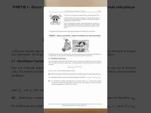 C’est quoi ce sujet d’examen de fou ???