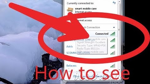 How to Find your WiFi Password in  Windows 7 simple way