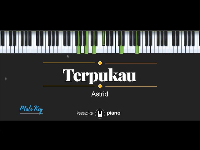 Terpukau - Astrid (KARAOKE PIANO - MALE KEY) class=