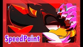 |SpeedPaint|What happened?|Shadow The Hedgehog|