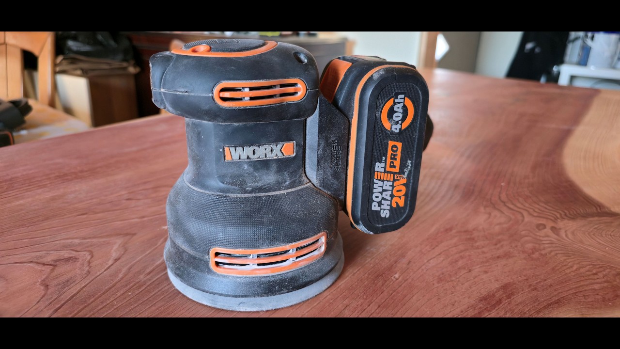 サンワプロポ Worx wx823 5 inch orbital sander review with anti vibe tech and