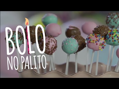 Vídeo: Como Fazer Um Bolo No Palito