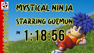 Mystical Ninja Starring Goemon in 1:18:54