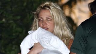 Britney Spears Exits Chateau Marmont After Ambulance Called to Hotel