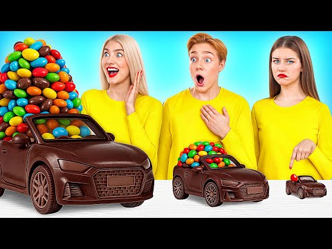 Küçük, Orta ve Büyük Tabak Meydan Okumasi | Muhteşem Yemek Mücadeleleri Multi DO Challenge