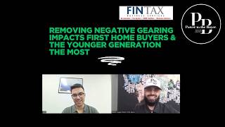 Removing Negative Gearing impacts first home buyers & the younger generation the most!