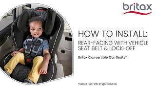 britax marathon rear facing limits